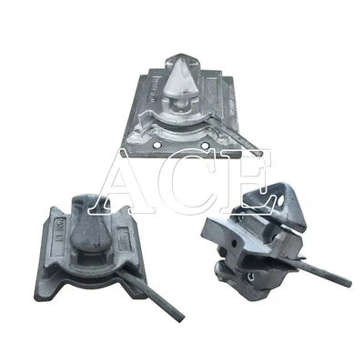 Volledig automatisch Lashing TwistLock ISO Shipping Container Twist Lock Hot Dip Galvanized Finish 4.5kgs/stuk