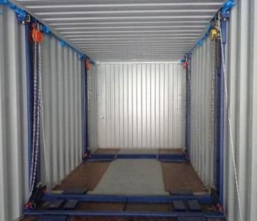 Droogcontainer 3.2m Hoogte 40ft CSC gecertificeerde scheepvaartcontainer Autorein voor voertuigvervoer