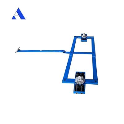 16 ton 32 ton staal rollen trolley scheepvaartcontainer bewegende dolly met driewielstructuur en aanpasbare OEM-ondersteuning