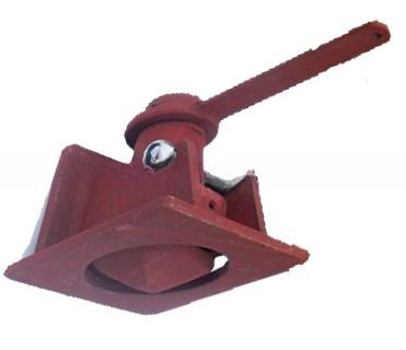 Materialen Gietstaal Twist Lock Schroeftype Container Trailer Chassis Twistlock Container Flat Bed Rood/Zwart
