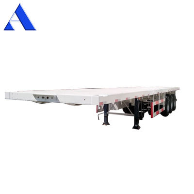 Twist Locks 4 sets/12 sets 3 axles Heavy Duty Steel Shipping Container Flatbed Frame Semi-trailers voor transport