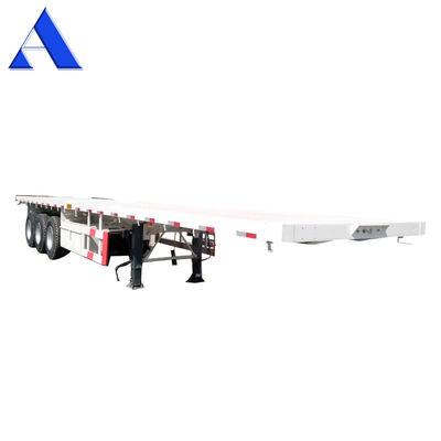 Twist Locks 4 sets/12 sets 3 axles Heavy Duty Steel Shipping Container Flatbed Frame Semi-trailers voor transport