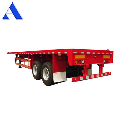 Twist Locks 4 sets/12 sets 3 axles Heavy Duty Steel Shipping Container Flatbed Frame Semi-trailers voor transport