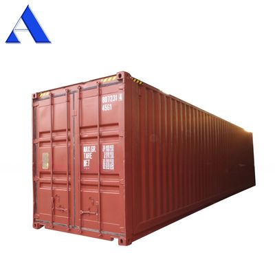 40 voet vleugel vliegende open zijde deur scheepvaartcontainer met elektrische hydraulische cilinder CSC plaat en 76,4 CBM capaciteit