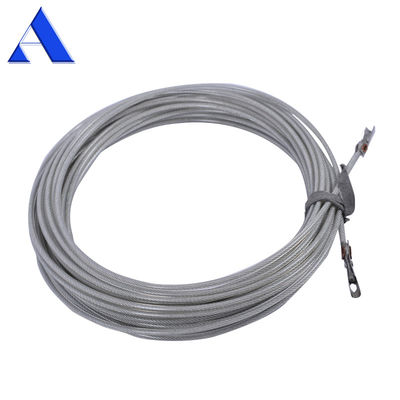 10ft 20ft 40ft Open Top Container TIR Cable 21m PVC bedekt met staaldraad en plain style