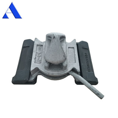 ISO-standaard Container Lashing Equipment Dovetail Twist Lock Foundation Standaardgrootte en 7,5/10,50/15,5 kg Capaciteit