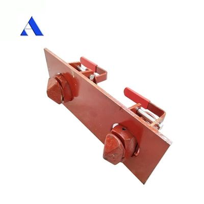 Semi-trailer Double container trailer Twistlock Twist Lock Front Pin Lock Trailer Parts Rood en zwart