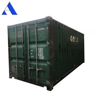 Chinese voorraad vracht 20ft gebruikte scheepvaartcontainers interne afmetingen 5.899 x 2.352 x 2.393M 10 jaar rond