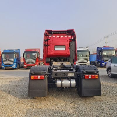4x2 trekkerkop vrachtwagen motor emissie standaard diesel brandstof type 6x4 trekker aanhanger voor 10 banden verkoop