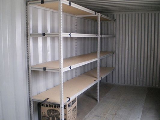 Multi-level opslagplank voor opslag in een magazijn Rack Type product 304 roestvrij staal laag 4 laag Vorklengte 1000 mm