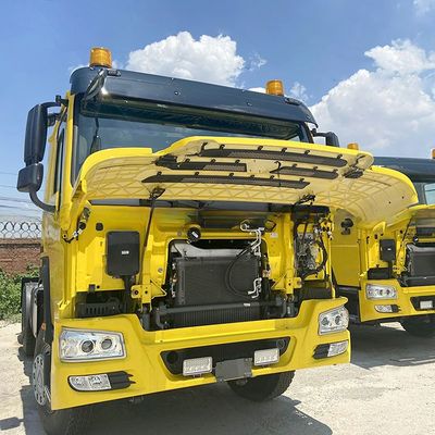 450 pk 600 L brandstoftank Links Euro 2 Semi-trailer 6X4 Zware vrachtwagen Traktorkop Dieselbrandstof Automatische handgeschakelde transmissie