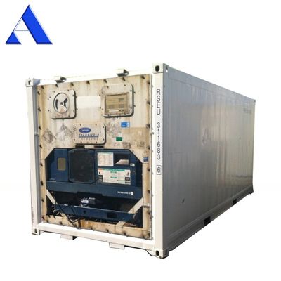 20ft tweedehands koelkast Minus 18 graden Reefer Container in Dubai Deur Opening 2290 x 2246 MM Leeftijd 2004-2008