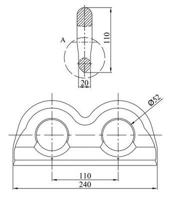 Externe afmetingen l x W x H mm 6058 x 2438 x 2591 mm DNV GL gecertificeerde enkelvoudige en dubbelvoudige houder