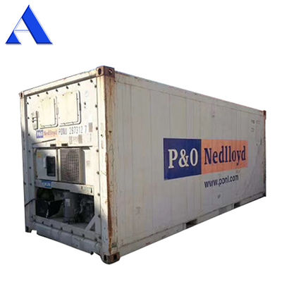 Carrier Daikin Thermo King koelinstallaties 20ft Reefer Container voor het transport en opslag van vlees in goede staat