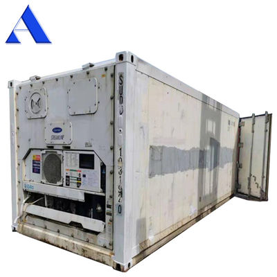 Carrier Daikin Thermo King koelinstallaties 20ft Reefer Container voor het transport en opslag van vlees in goede staat