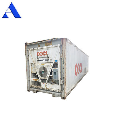 20ft gebruikte koelkastcontainer in Dubai Externe afmetingen 6058x2438x2591mm en aangepast