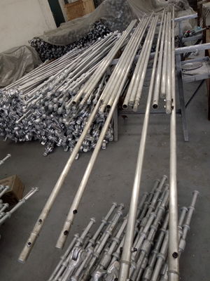 Container Lashing Equipment Operating Rod Aluminium Twist Lock Telescopisch buismonster voorzien van een Lashing Bar