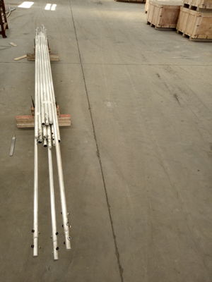 Container Lashing Equipment Operating Rod Aluminium Twist Lock Telescopisch buismonster voorzien van een Lashing Bar