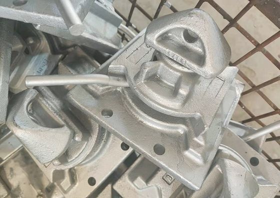 Compressie 2000KN Spanning 500KN Lashing-apparatuur Materialen gesloten op twistlock Type ISO Shipping Container Twist Locks