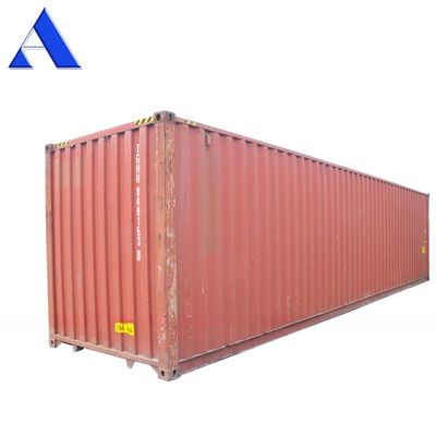 40ft droge container bij Corten Steel CSC gecertificeerd Gebruikte containers met interne afmetingen van 12032 x 2352 x 2695 mm