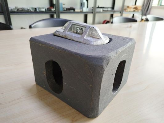 Sjorapparatuur voor bodemcontainers Verzendingscontainer Enkele hangende stapelaar