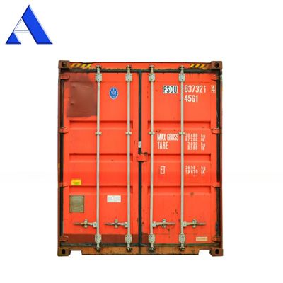40ft droge container bij Corten Steel CSC gecertificeerd Gebruikte containers met interne afmetingen van 12032 x 2352 x 2695 mm