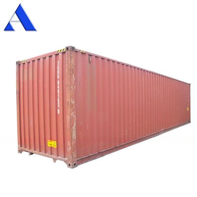 40ft droge container bij Corten Steel CSC gecertificeerd Gebruikte containers met interne afmetingen van 12032 x 2352 x 2695 mm