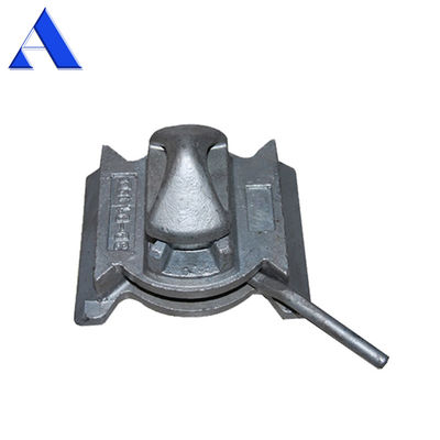Gietstaal Dovetail Bottom TwistLock 45 graden of 55 graden ISO Shipping Container Twist Lock M.B.L Shear 420KN