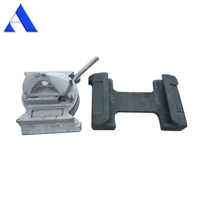 Gietstaal Dovetail Bottom TwistLock 45 graden of 55 graden ISO Shipping Container Twist Lock M.B.L Shear 420KN