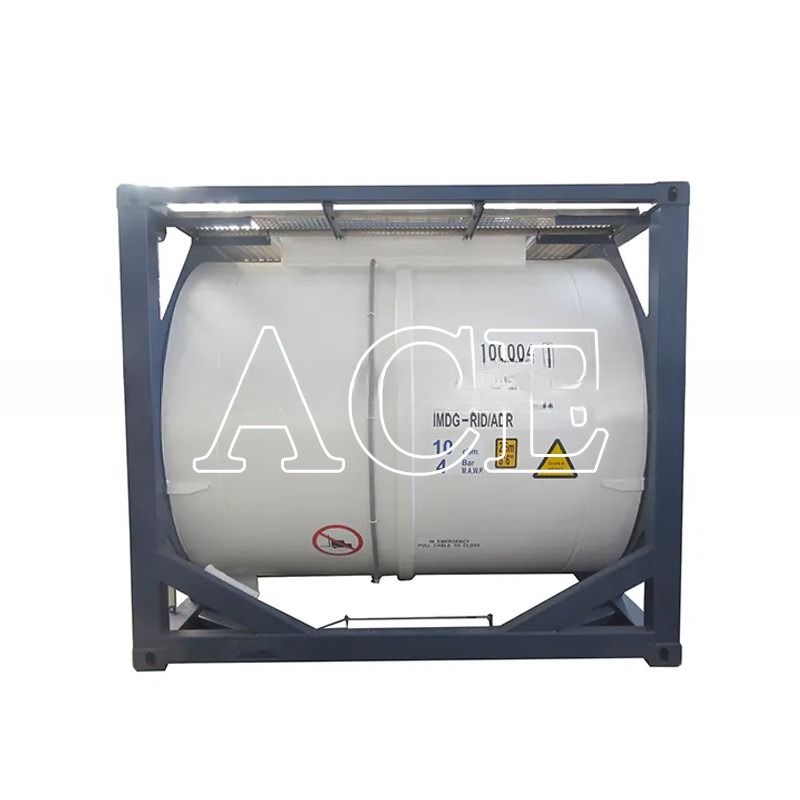 T11 10ft ISO tankcontainer voor water of brandstof 316L roestvrij staal UN Portable 10CBM 10000L SPA-H Frame Material