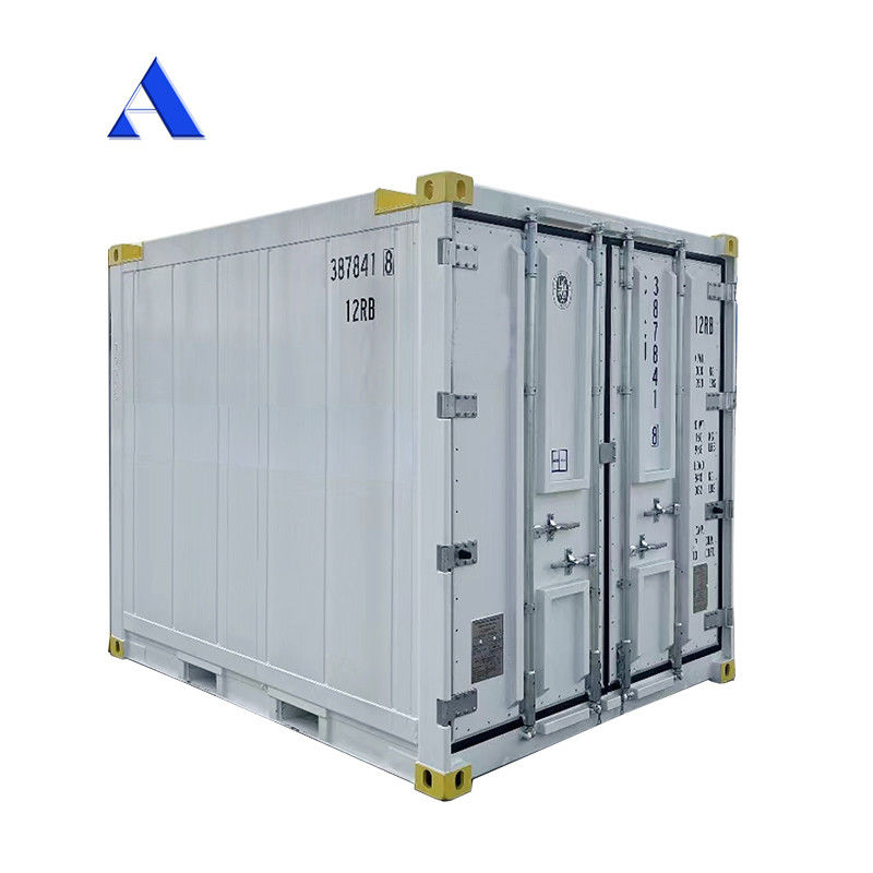 10 voet DNV 2.7-1 Standaardcontainervriezer Bevroren offshore koelbak met CSC-certificaat en Sling Leg Angle Max 45 graden