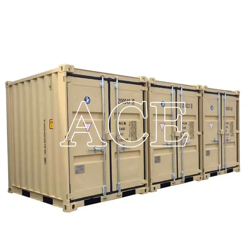 6.5ft Tricon Portable Storage Mini Box 6ft x 8ft Corten Steel Container voor opslag of verzending