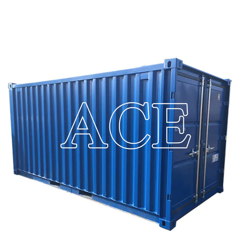 15 voet droog vrachtwagen Container voor vervoer Buitenaardse afmetingen 4550 x 2200 x 2260 mm Maximale nuttige lading 5000 kg