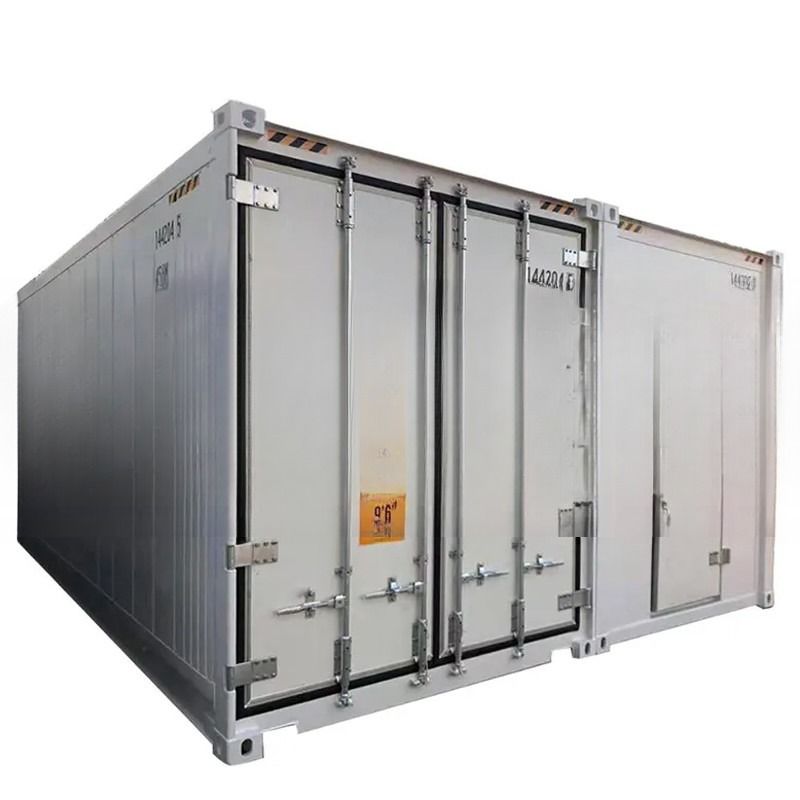 20ft 40ft Verplaatsbare koelkast Koelkamer Container -30 tot 30 Centigrade Temperatuur binnen Goedkeuring BV GL