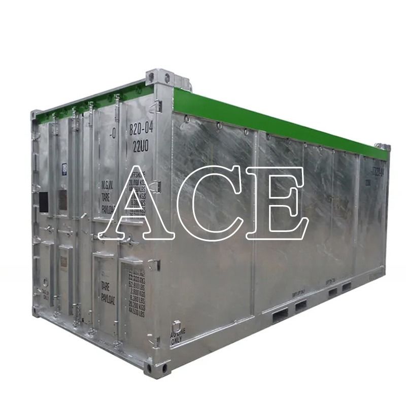 Corten-A 20ft DNV 2.7-1 Standard Open Top Hard Dry Cargo Offshore Container met BV DNV Certificaat 31cbm Capaciteit
