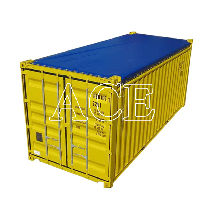 20ft zachte open top droog vrachtcontainer voor offshore-containers CSC gecertificeerd voor offshore-olie- en gasplatformtransport