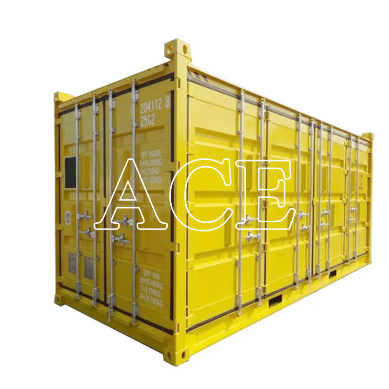 6058 x 2438 x 2896 mm DNV 2.7-1 Standard Open Side Door High Cube Offshore Container met Corten Steel en Side Opening Door