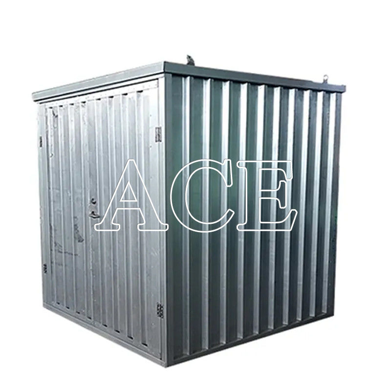 Scale Medium Duty 2m 3m 4m 5m 6m gegalvaniseerd staal mobiel draagbaar zelfopslagdoos Container voor sortering
