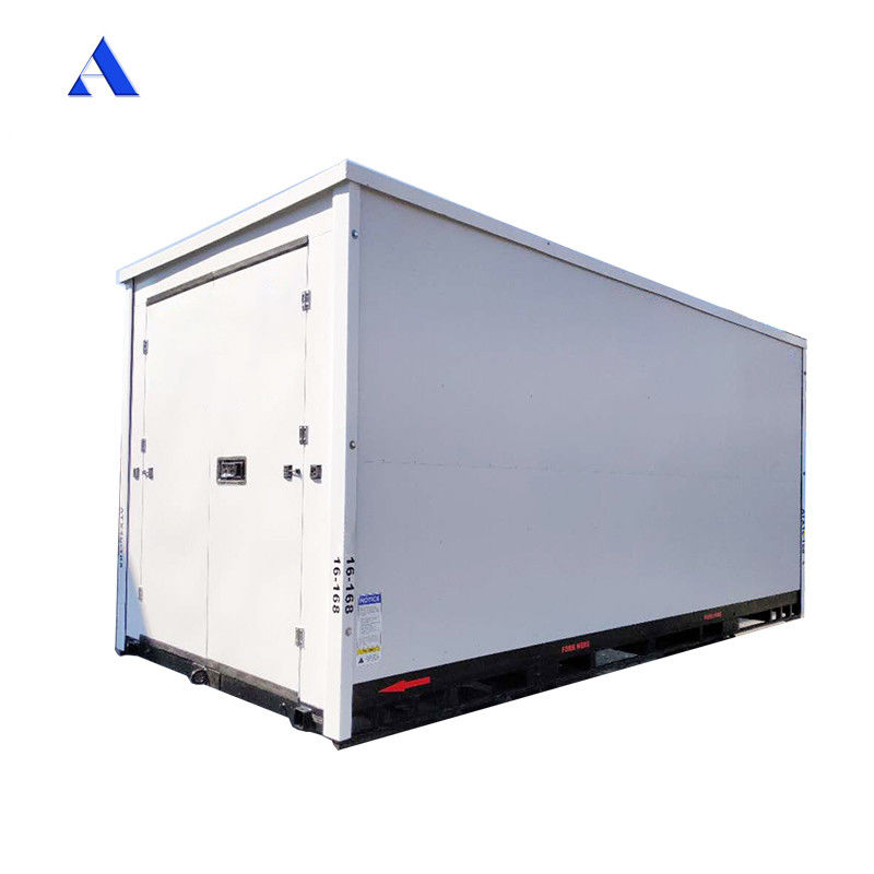 Werkplaats opslagoplossing 16ft opvouwbare zelfopslag draagbare sandwichpaneelcontainer