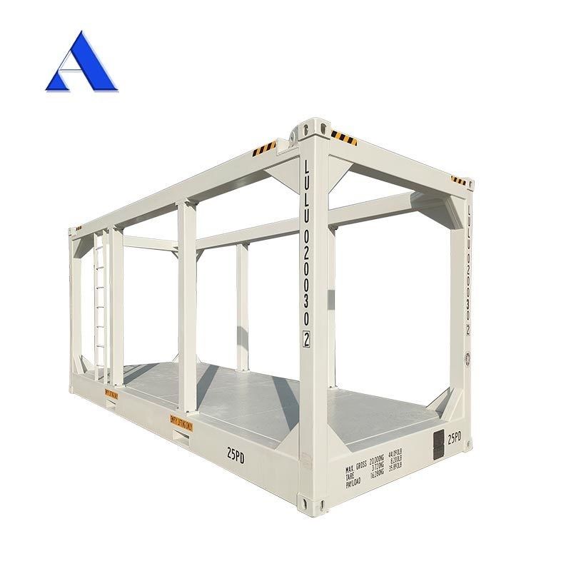 20FT DNV 2.7-1 Standard Steel Corten Offshore Lifting Frame Containers Skid Baskets met conditie en bewegende balk