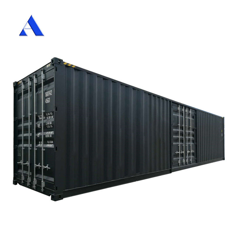 40ft eenzijdige deur open droge scheepvaartcontainer 40 40 voet HC of GP staal materiaal CSC gecertificeerd met interne afmetingen