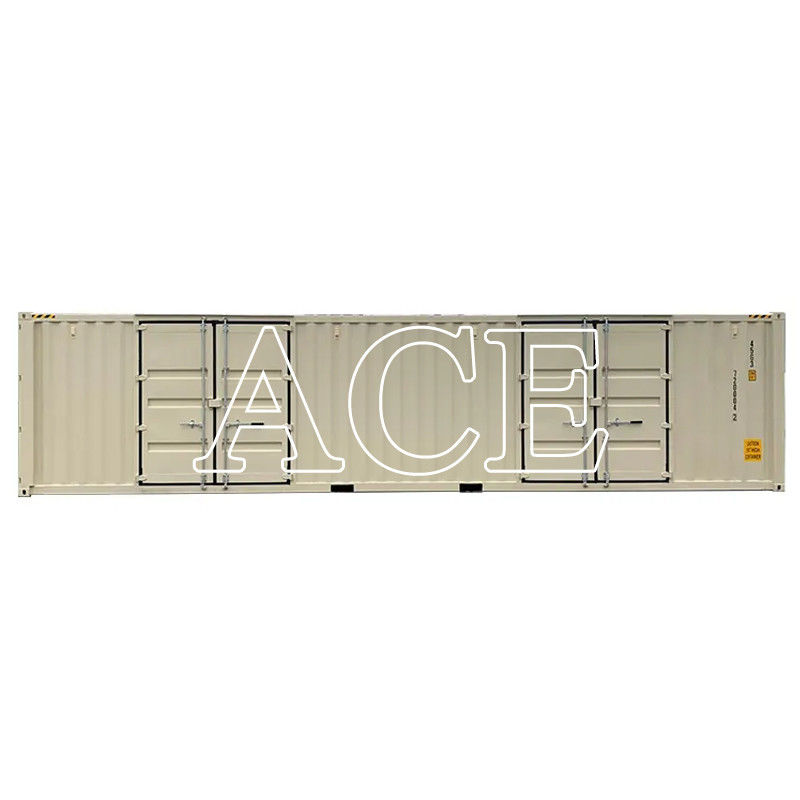 40ft hoge kubus open zijde scheepvaartcontainer met 12192 x 2438 x 2896 mm Externe afmetingen en aanpasbare kenmerken