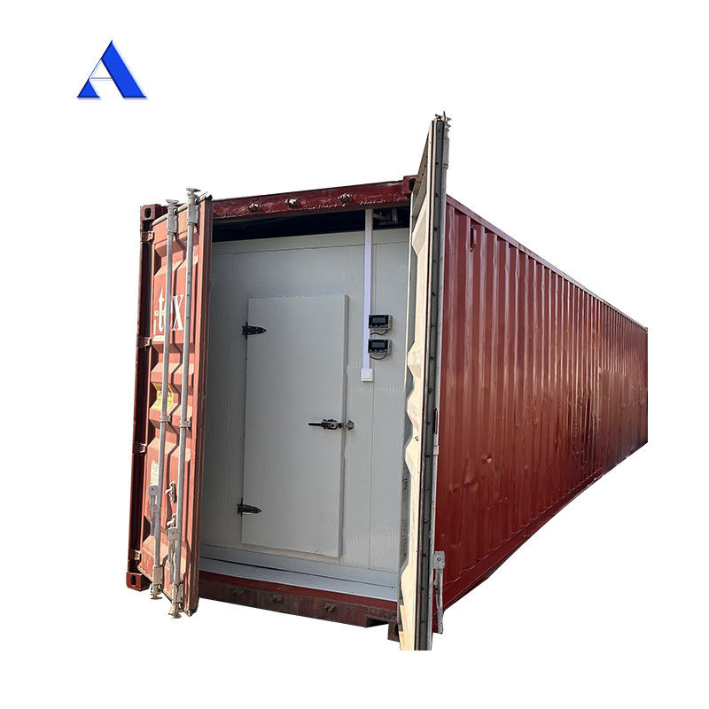 R134a/R404A Koelmiddel 12m Lengte 60 cbm 40ft Koelbak Koelruimte Berging Duurzame aluminium T-bar vloer