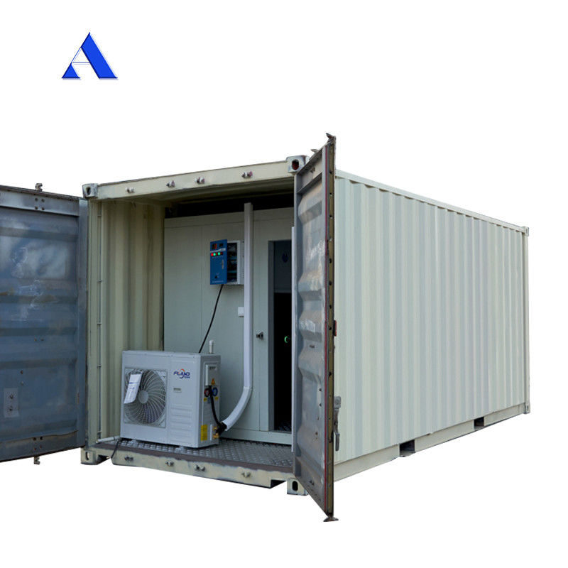 20ft Reefer-container koelruimte met aluminium T-bar vloer en R134a/R404A koelmiddel