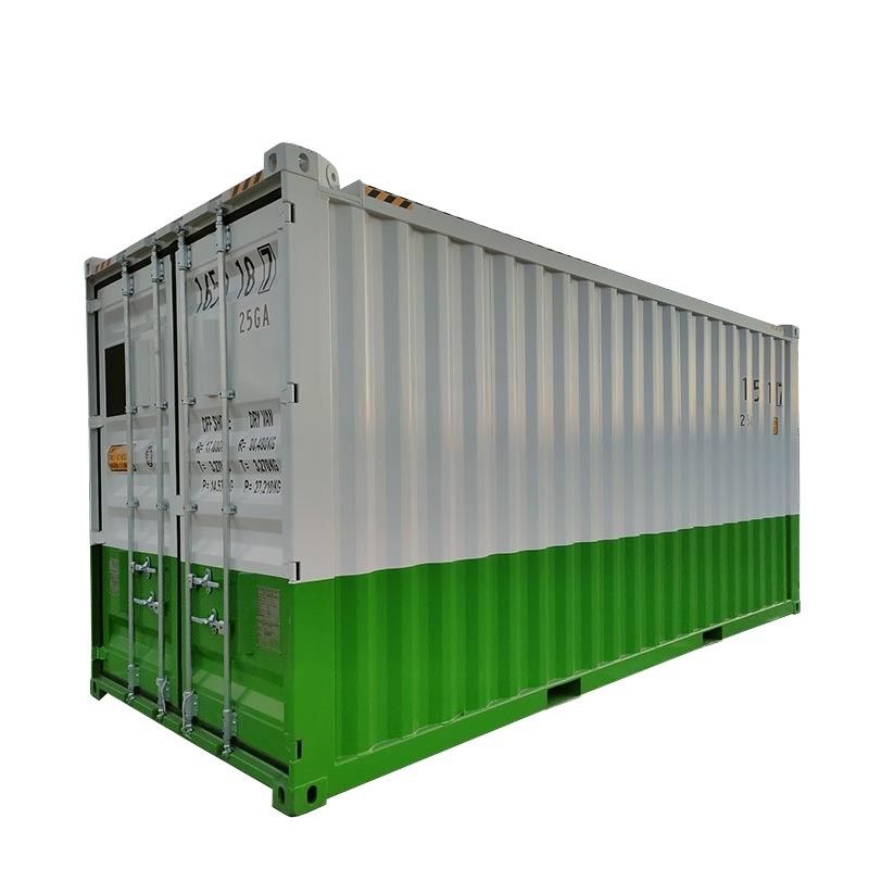 20ft gesloten doos Dubbele deuren Corten staal CCU-eenheden voor oliebooringen DNV 2.7-1 Standard Offshore Container Cargo Transport