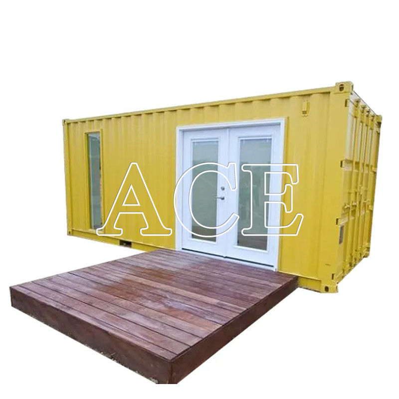 Custom Made Luxury Prefab Container House Flexibel ontwerp met aluminium raam en 20ft Shipping Container