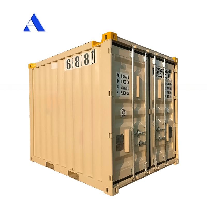 Stalen vloer 10ft offshore geïsoleerde container met aangepaste kleur/logo DNV 2.7-1 Certificering en isolatie