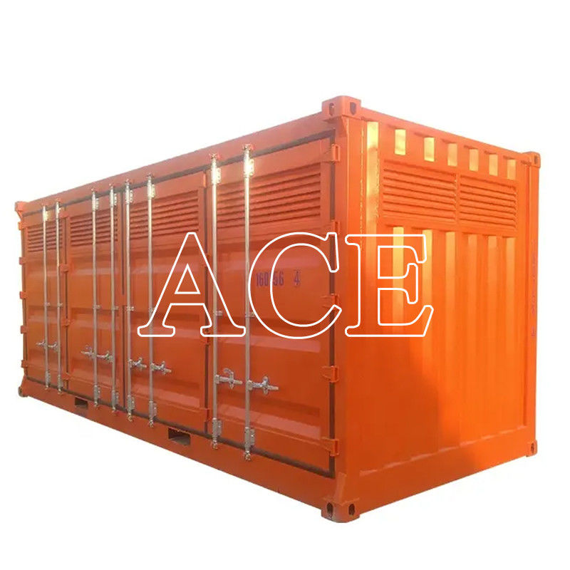 Zijdeur Opening 20ft 20ft Gevaarlijke goederen Chemische opslag Vervoerscontainer met 2700L Bund Cap en 31 cbm Capaciteit