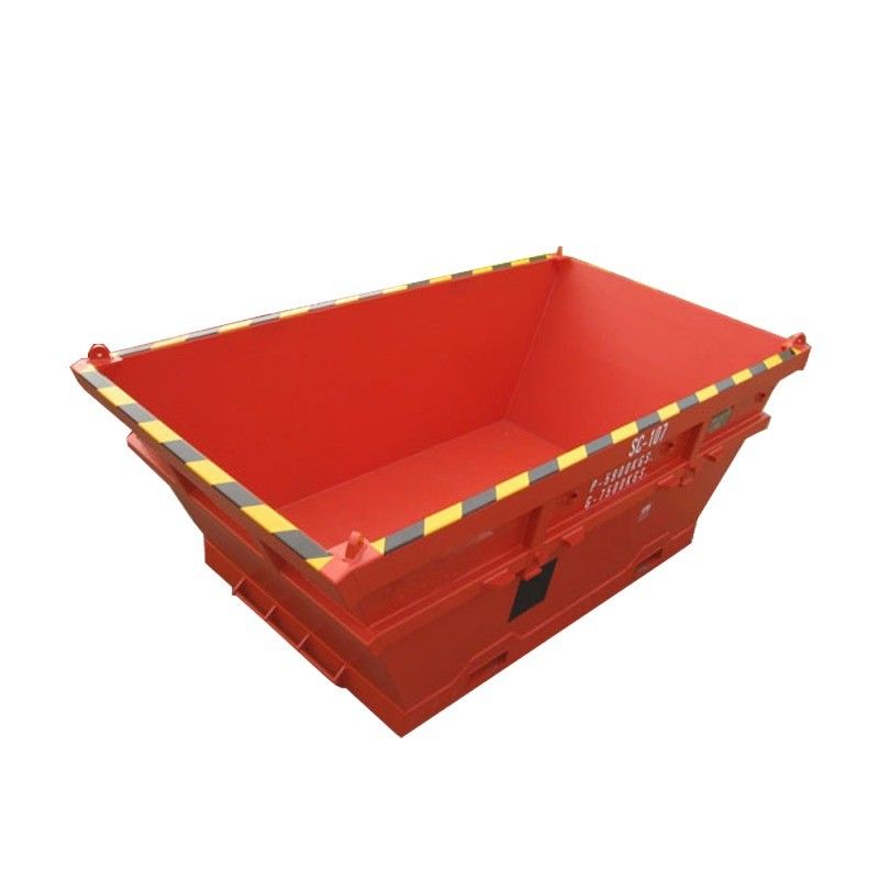 3789mm Lengte 6,5 CBM DNV Standaard staal Offshore afval Skip Onshore afvalcontainer Transport voor afvalverwijdering