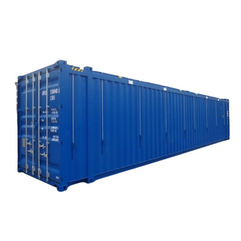 Hoge kubus 45ft Hard Top Open Top Shipping Container Maximale lading van 24980kg voor grootschalige scheepvaart